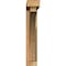 Ekena Millwork Thorton Block Rough Sawn Bracket w/ Offset Brace, Western Red Cedar, 4"W x 22"D x 22"H BKT0402X22X22THR05RWR - alternate 2